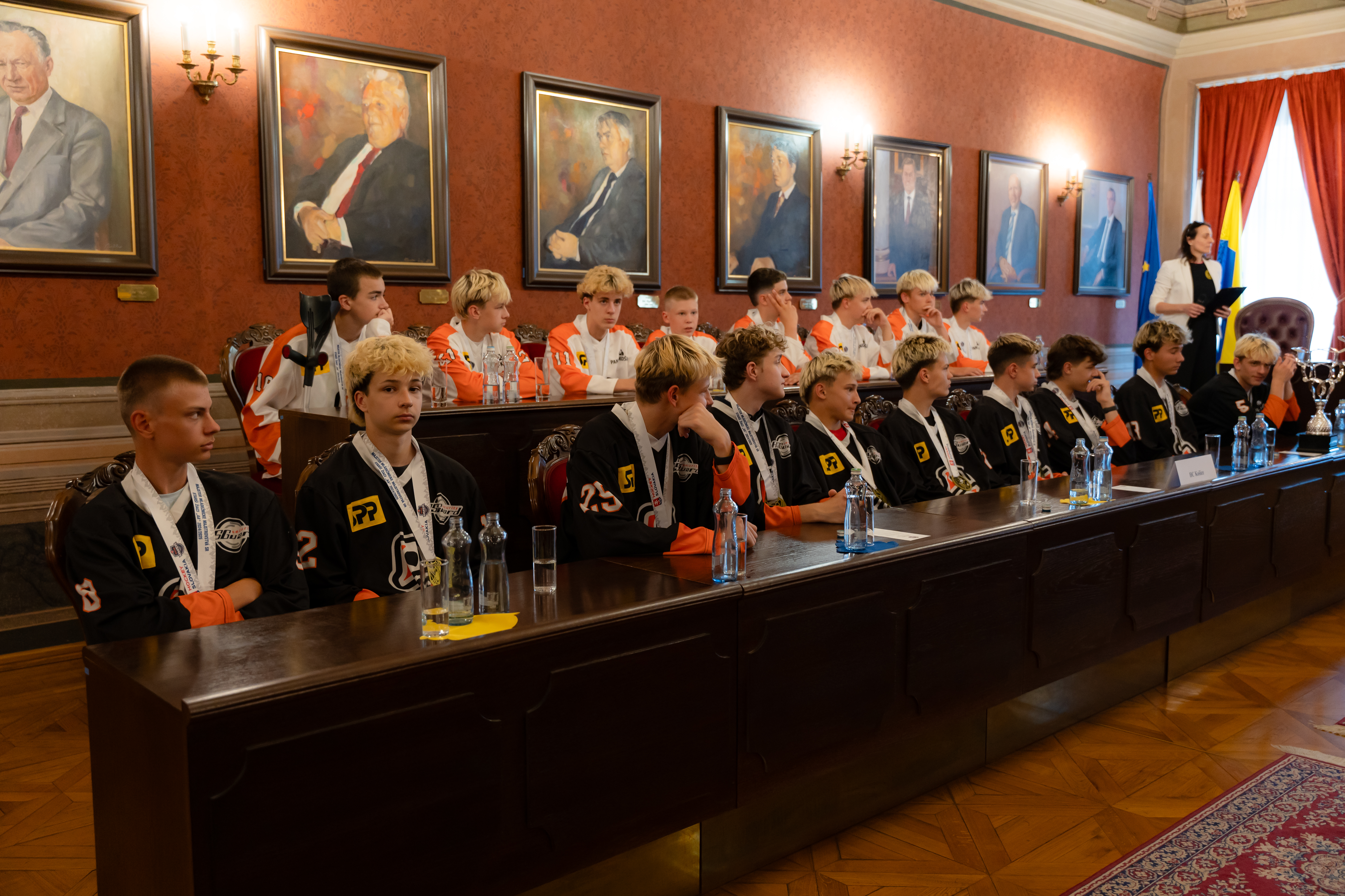 Prijatie sportovcov 